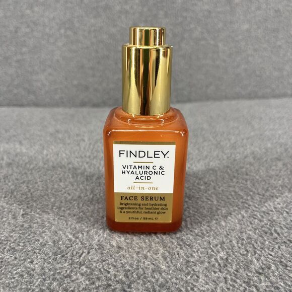 Findley All-in-One Face Serum with Vitamin C and Hyaluronic Acid Hydrating 2 oz - Picture 1 of 9